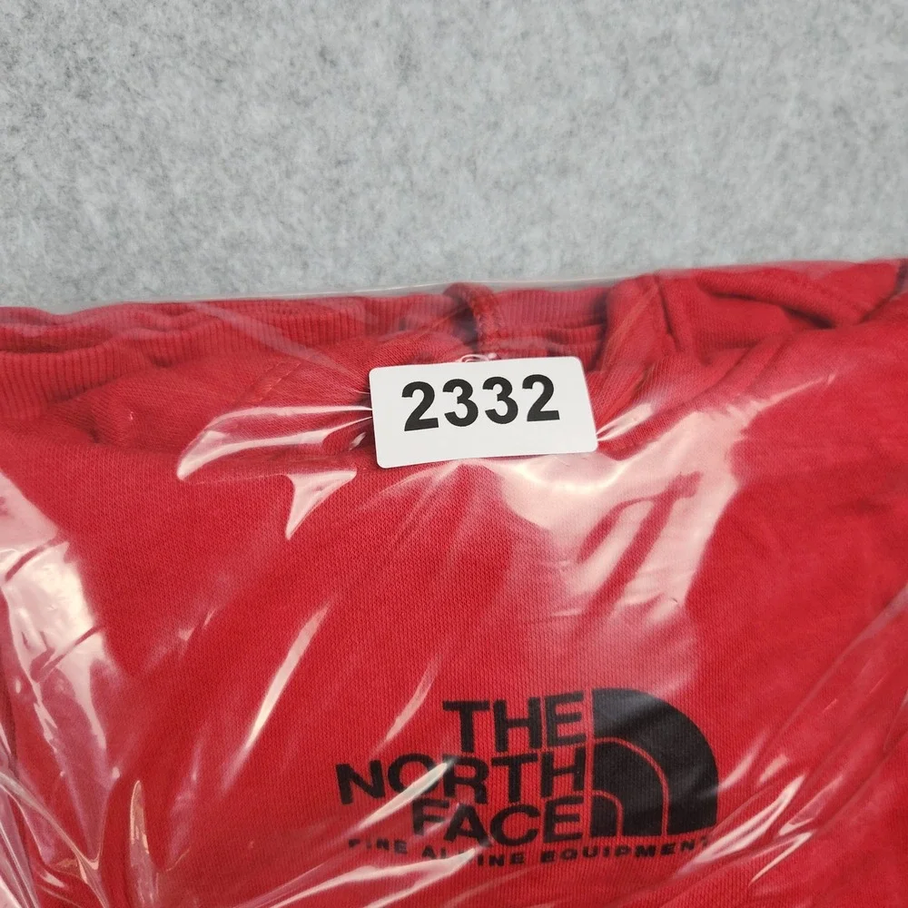 The North Face Fine Alpine Equipment Hoodie Men S Red Fleece Lined Pullover Logo